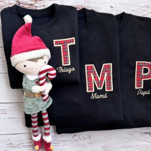 SUDADERA INFANTIL - INICIAL TARTÁN
