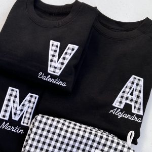SUDADERA MUJER INICIAL (con felpa)
