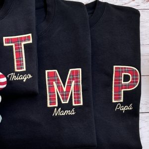 SUDADERA HOMBRE INICIAL - TARTÁN