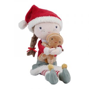 ROSA MUÑECA BLANDITA NAVIDAD