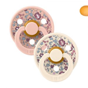 2 Chupetes BIBS Colour Simétrica Eloise Blush Mix BIBS (Talla 0-6meses)