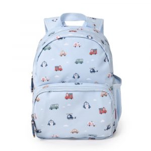 Mochila Infantil City Cars Personalizable