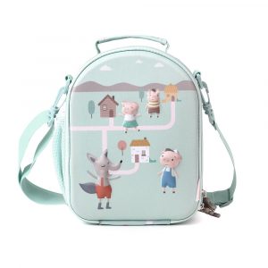 Bolsa Merienda Térmica 3D The Three Little Pigs
