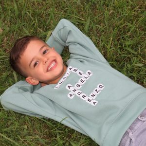 SUDADERA SCRABBLE (infantil)