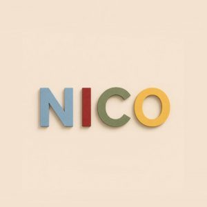 Nombre personalizado-Letras de color