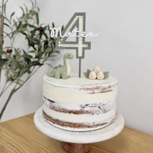Topper de cumpleaños personalizado